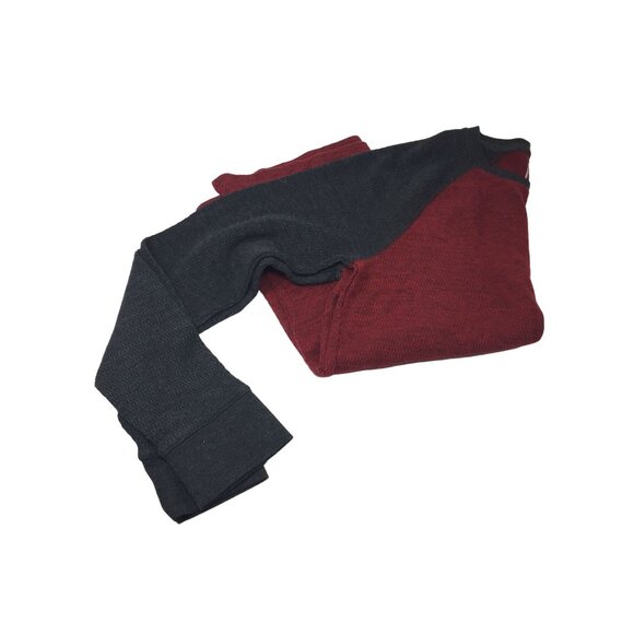 Mens Urban Pipeline Size Medium Long Sleeved Red/Gray Shirt - Picture 2 of 6